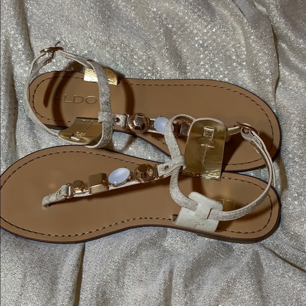 Sandals with straps